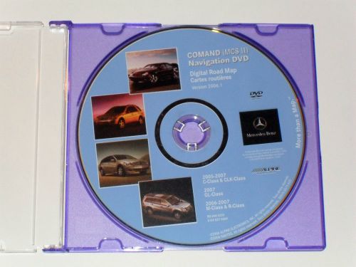 Mercedes benz c,clk,m,r,gl class navigation dvd cd disc  2006.1 disk gps map