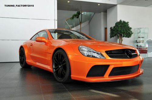 Mercedes benz sl r230 2001-2012 full body kit black series