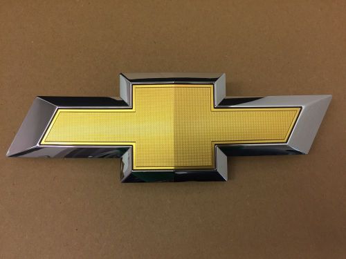 Oem chevrolet silverado front grille emblem badge bowtie 15 16 z71 2015 2016