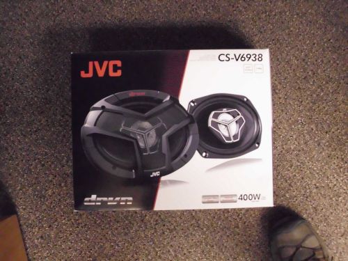 Jvc cs - v6938  6&#034;&#039; x 9&#034; 3 way coaxial speakers  new