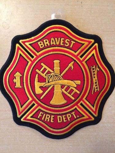 Fire dept patch by hot leathers