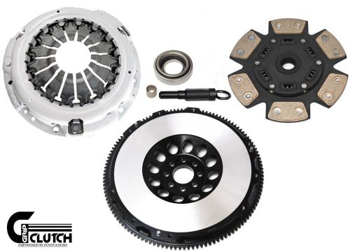 Grip racing stage 3 clutch &amp; lightened flywheel kit fits 350z g35 vq35