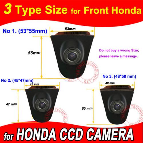 Top car front vorne logo camera for honda odyssey city accord civic crv auto