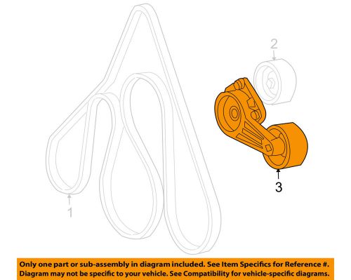 Ford oem 97-03 f-150-serpentine tensioner 5l3z6b209aa