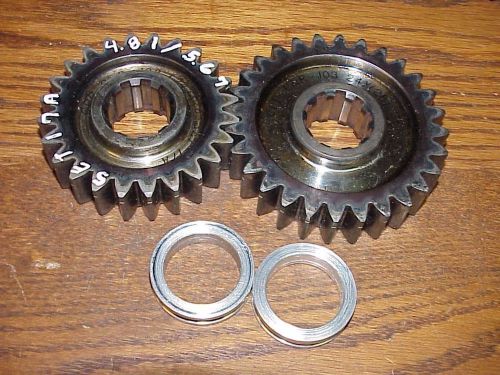 New c&amp;r #17a  liteweight quick change 10 spline gears 4.81-5.67 sprint car  u10