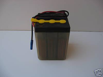 Honda 6 volt motorcycle battery  