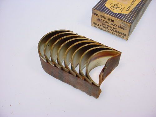 Hillman minx &amp; husky vandervell rod bearings .030