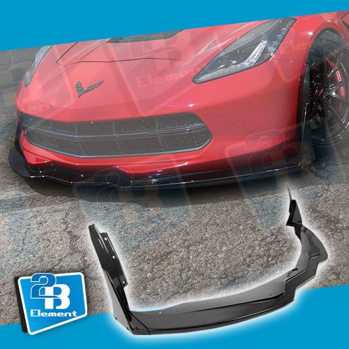 Apr performance carbon fiber front air dam track pack 2015 - up corvette c7 z06