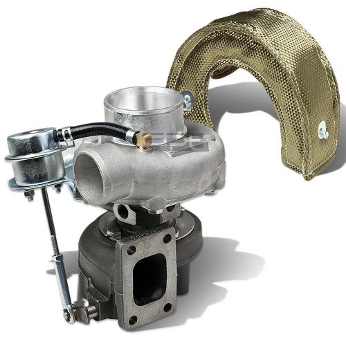 Gt2871 gt28 turbo/turbocharger wastegate 240sx wet float 300hp+titanium blanket