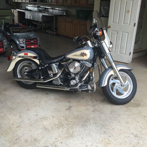 1997 harley-davidson flstf fat boy 3,806 miles