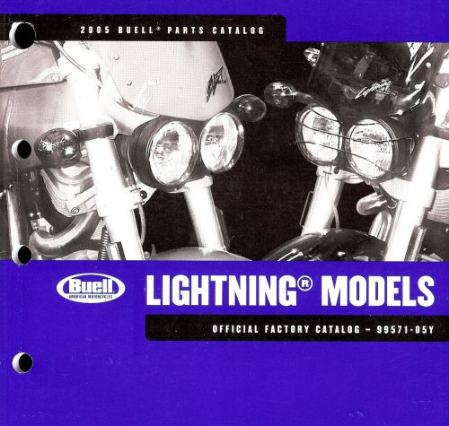 2005 buell lightning xb12s xb12scg xb9s motorcycle parts catalog manual -buell