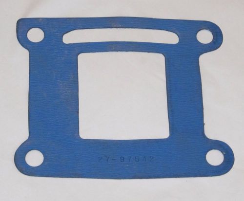 Nos mercruiser 27-97542 exhaust elbow reservoir gasket oem 856705 3.7l 4cyl 224