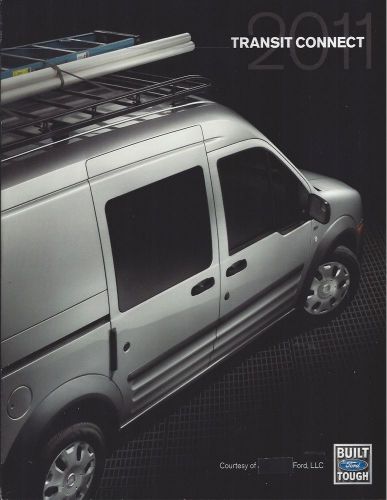 2011 ford transit connect van and wagon  18 page dealer brochure