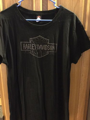 Harley ladies bling 2x shirt