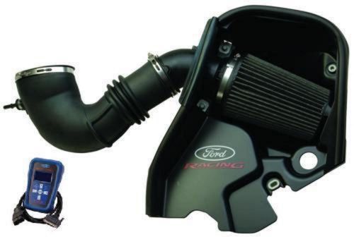 Ford racing 2005-2009 mustang gt cold air kit with performance calibr m-9603-gtb