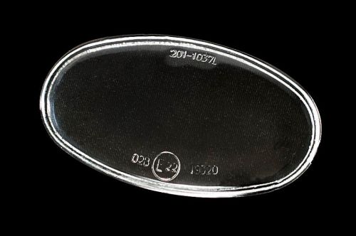 Mazda 3 fog lamp light glass left=right 2003-2006 (lh=rh)