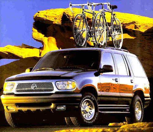 1999 mercury mountaineer factory brochure -mercury mountaineer