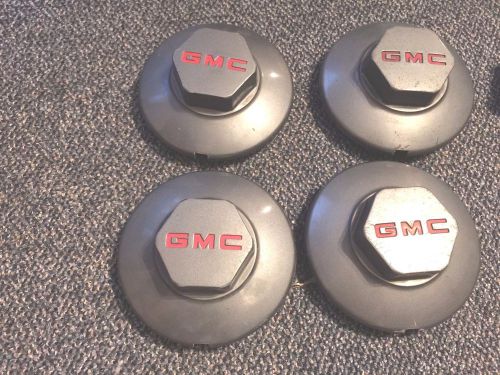 Set of 4 oem 94-02 gmc jimmy sonoma 15661028 wheel center caps