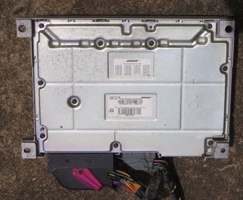 05 06 07 cadillac sts radio amplifier oem bose 15277739