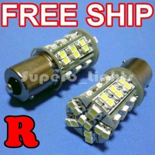 2x 1156 red 42-smd indicator signal led car lights bulb