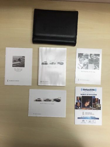 Lincoln mkz 2014 owners manual books w/case oem