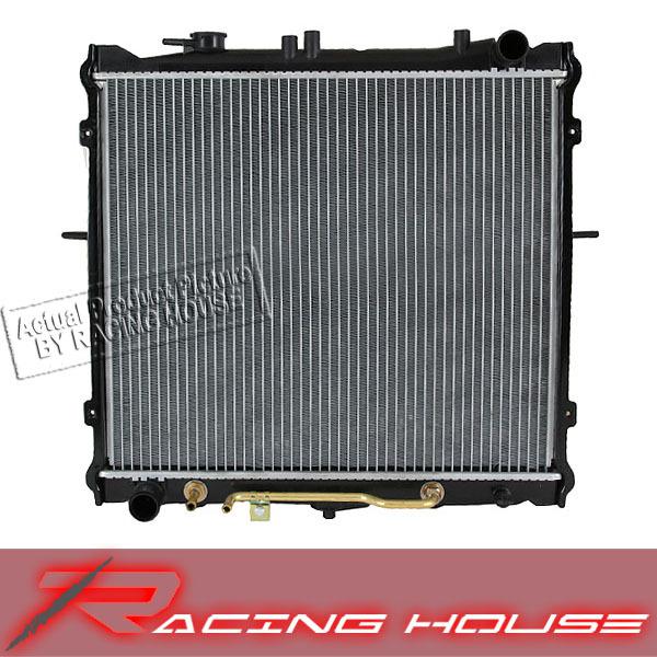 Cooling replacement radiator assembly fit 95-01 kia sportage 2.0l 4-cylinder a/t