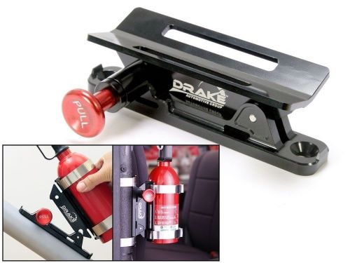 Fire extinguisher mount black bronco off road  car safety  scott drake