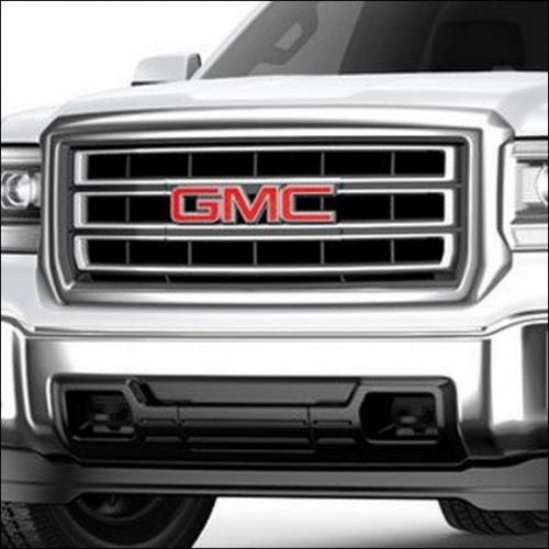 Brand new genuine oem gm accessory body colored radiator grille 2015-2016 sierra