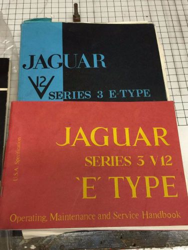 Jaguar xke v12 owners manual