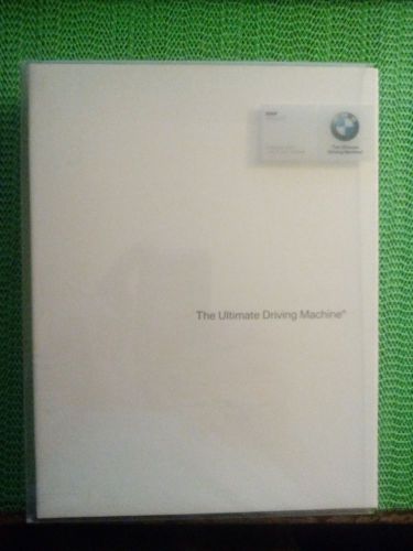 Bmw the ultimate driving machine welcome packet with dvd&#039;s