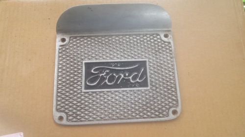 Vintage ford roadster running board step pad model a t accessory trim molding