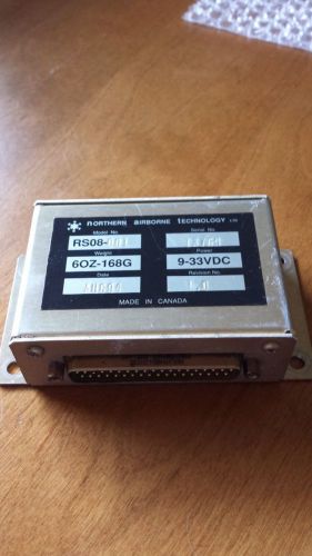 Avionics relay rs08-001