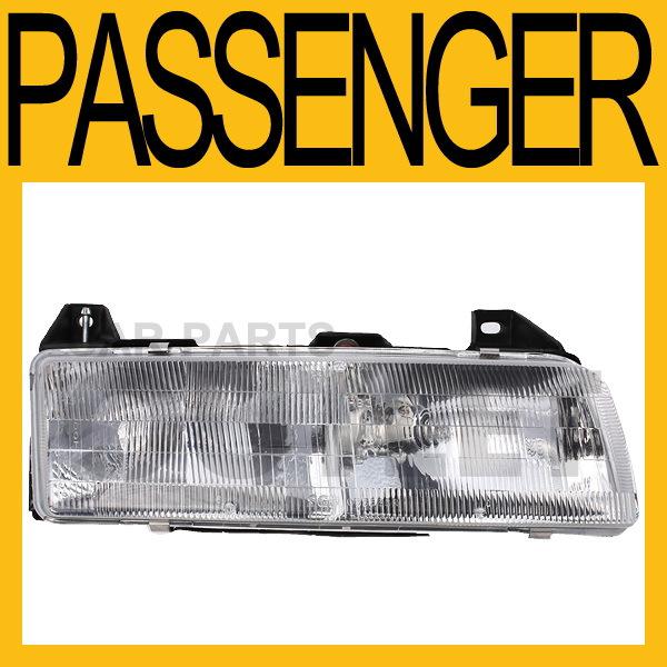 89-96 chevy beretta head light lamp asembly replacement right passenger side r/h