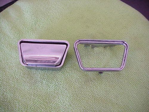 Mopar 1968-72 a-body arm rest ash tray with bezel