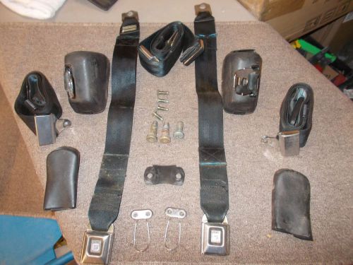 68 69 70 71 72 oem black el camino seatbelt set