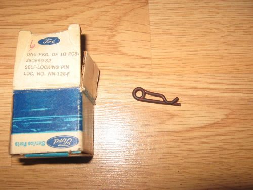 Nos 1964-1973 ford mustang brake pedal self locking pin 380699-s2 oem