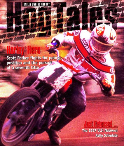 1996 may/jun harley hog tales magazine -scott parker-canada-japan-se euro rally