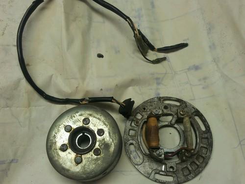 1987 kawasaki kx125 stator and flywheel