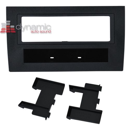 Scosche au2390b single din dash kit with pocket for 2002-2005 audi a4 vehicle