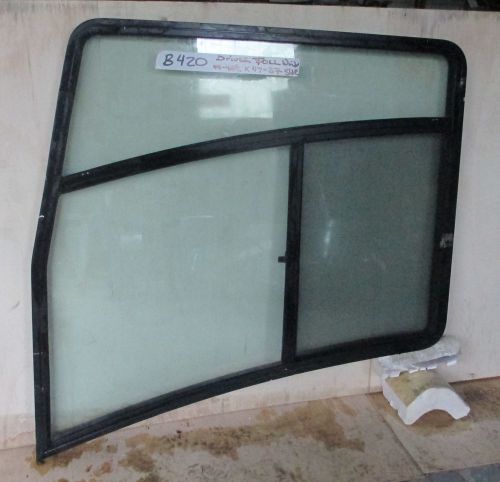 Monaco hr rv motorhome driver side toll window 49x47 slider dual pane #b420-421