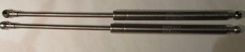 Pair stabilus inox stx20-30 stainless steel gas spring/ shocks 20&#034; boat/ marine