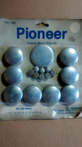 Pioneer chevrolet chevy gm engine block plug kit pe 100. nos