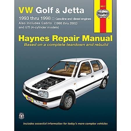 Sell 1993-1998 VW GOLF JETTA GTI HAYNES REPAIR MANUAL SERVICE In ...