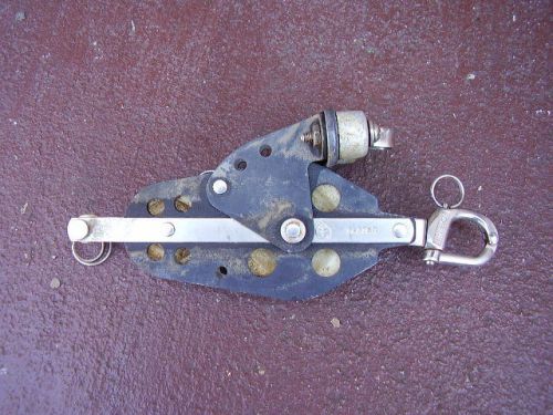 Bearing block sailboat pulley ratchet sailboat ball bearing  fiddle swivel w/cam