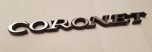 Vintage dodge coronet emblem decal {ce430}