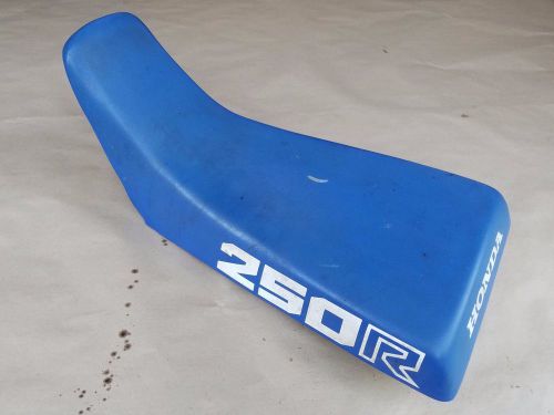 1985 atc250r honda oem seat original cover pan base foam 250r atc 250 r