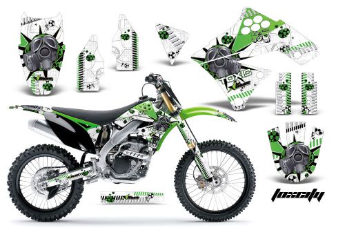 Amr racing graphic kit sticker decals mx  moto kawasaki kx250f kx250 09-12 toxic