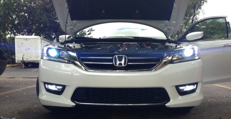 2013 and up honda accord sedan 4 dr headlights xenon hid slim ac conversion kit
