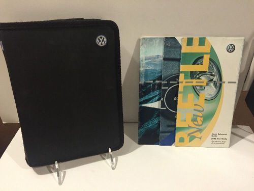 2002 volkswagen vw new beetle original oem owners manual in case