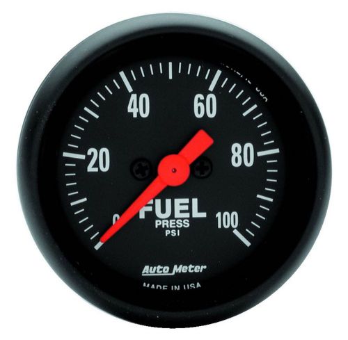 Auto meter 2663 z-series electric fuel pressure gauge